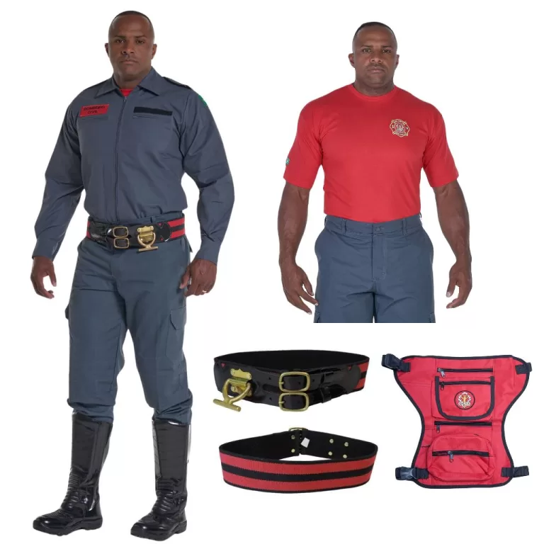 Kit Farda Profissional RipStop + Camiseta E Bolsã