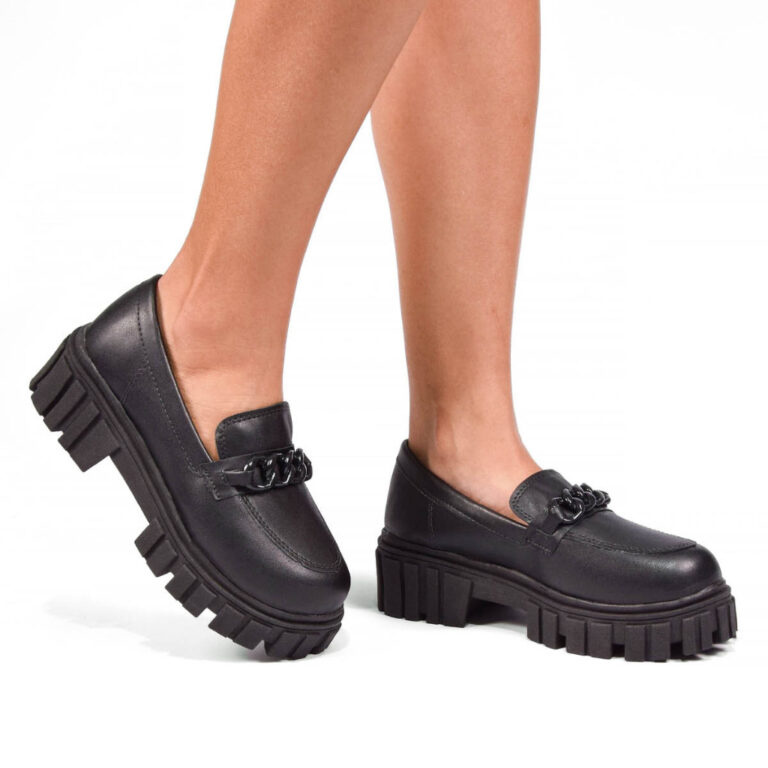 Mocassim Feminino Madale Tratorado Oxford Corrente
