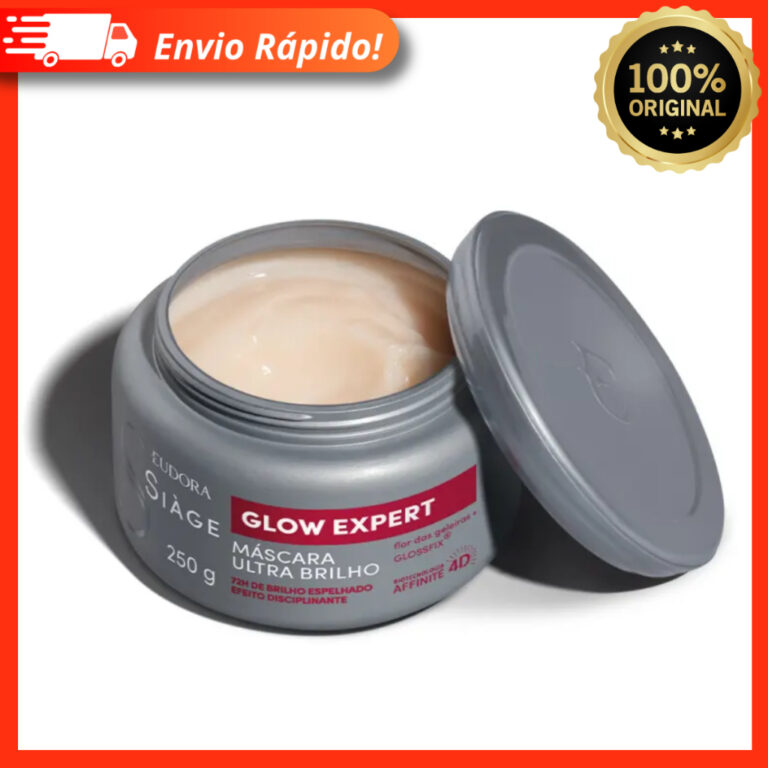 Máscara Capilar Ultra Brilho Eudora Siàge Glow E