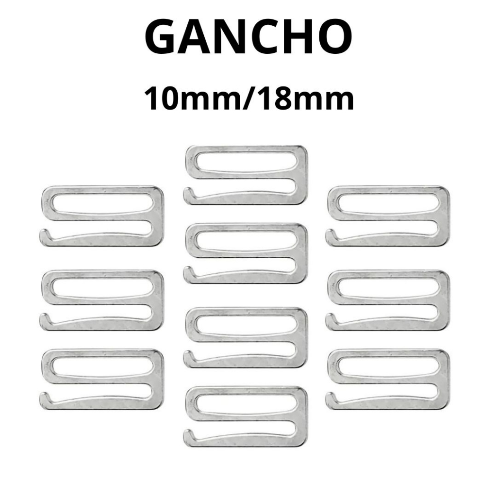 Gancho de Metal Removível Para alças de Sutiã