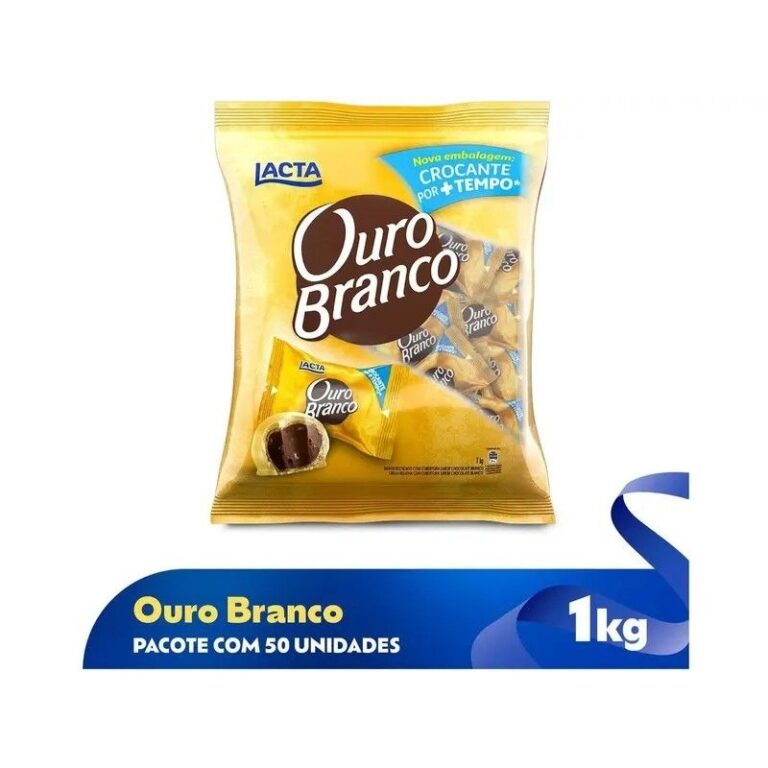 Bombom Ouro Branco Pacote de 1 kg – Mondelez
