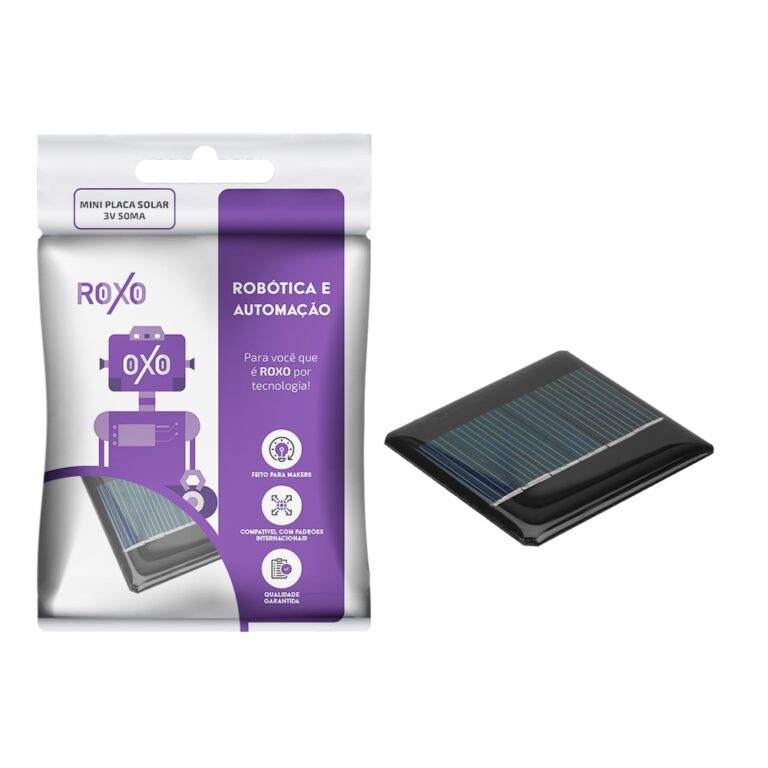 Mini Placa Solar 3V 50MA – RoXo