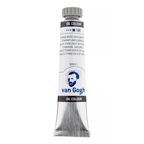 Tinta Óleo Van Gogh Talens 20ml Cor Titanium Whit