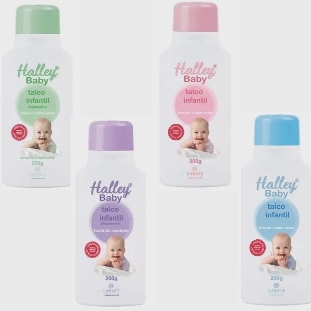 Talco Infantil Halley Baby 200g