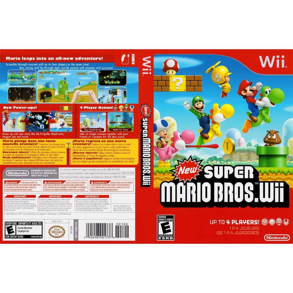 new super mario bros wii
