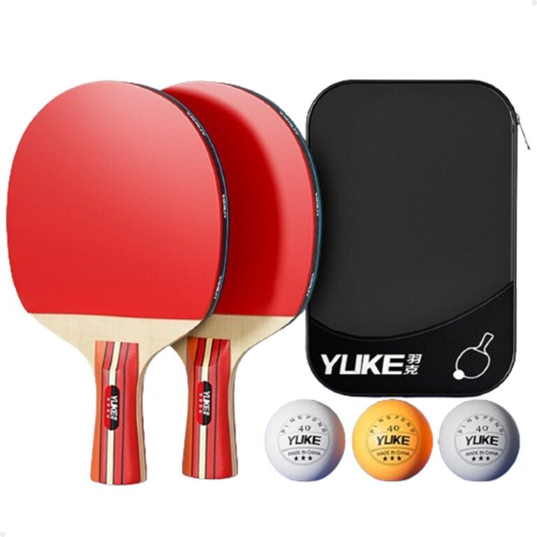 Kit Ping Pong 2 Raquete Tênis de Mesa 3 Bolinha c