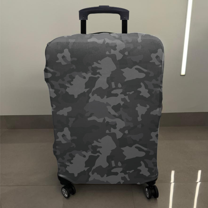 Capa Elástica Protetora De Mala Viagem De Camufla