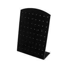 Display Expositor Para Brincos  Preto 72 Furos par