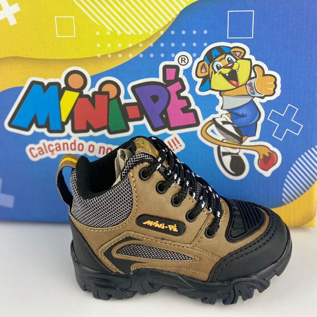 Botinha Conturno Menino Infantil Minipe Original S