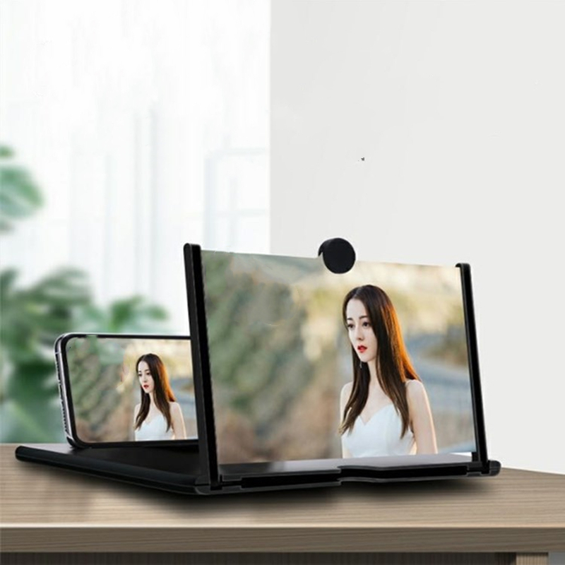 4 Kit Amplificador Celular De Imagem Da Tela Do Celular / Lupa 3d