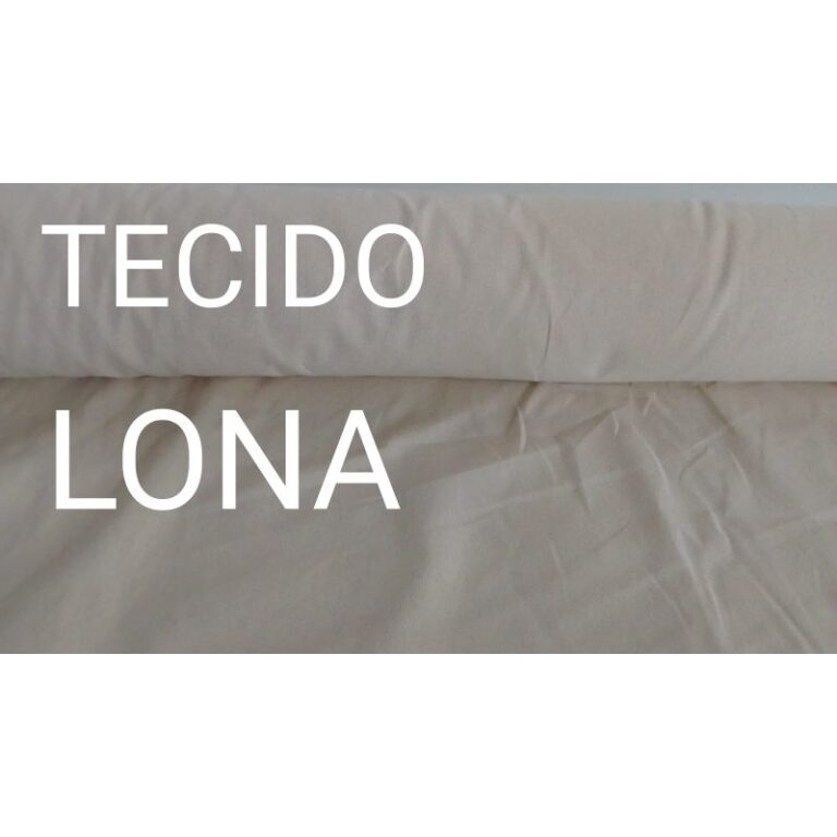 TECIDO LONA CRUA – 100% ALGODÃO – 1m 