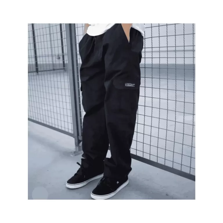 Calça Cargo Sarja Fire Apparel Reta Caimento Stre