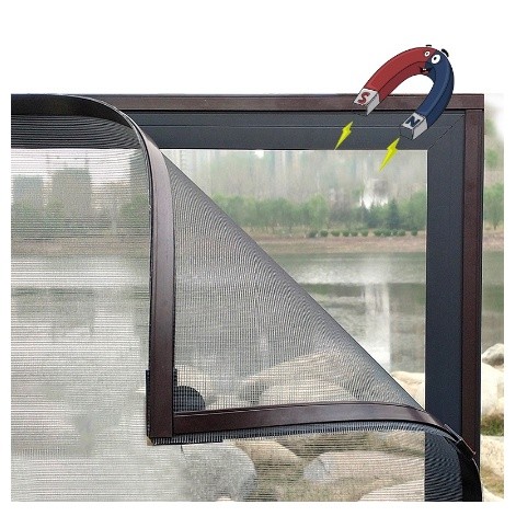 Tela Mosquiteira Magnetica Para Janela c/Imã Anti