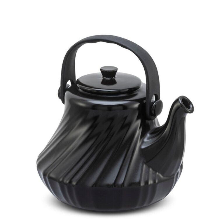 Chaleira de Cerâmica Twist – Preto / Cerafl