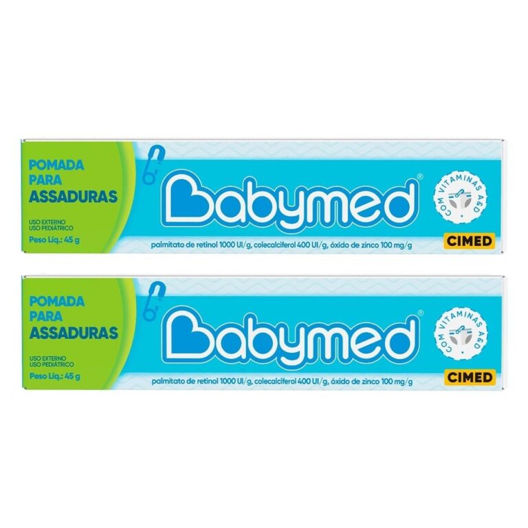 Kit 2 Pomadas Para Prevenção De Assaduras Babyme