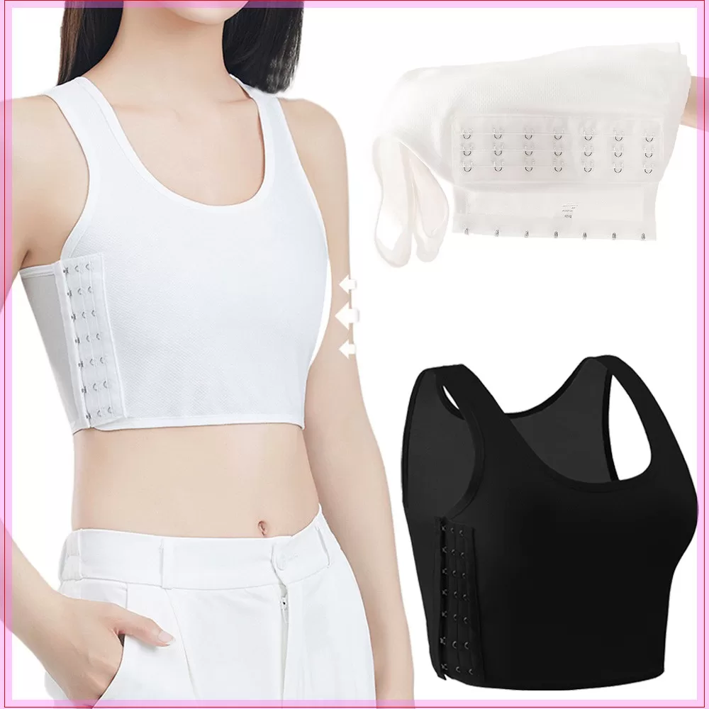 Soutien De Atadura De Tórax Com Trans Breathable Side Hook Bustier