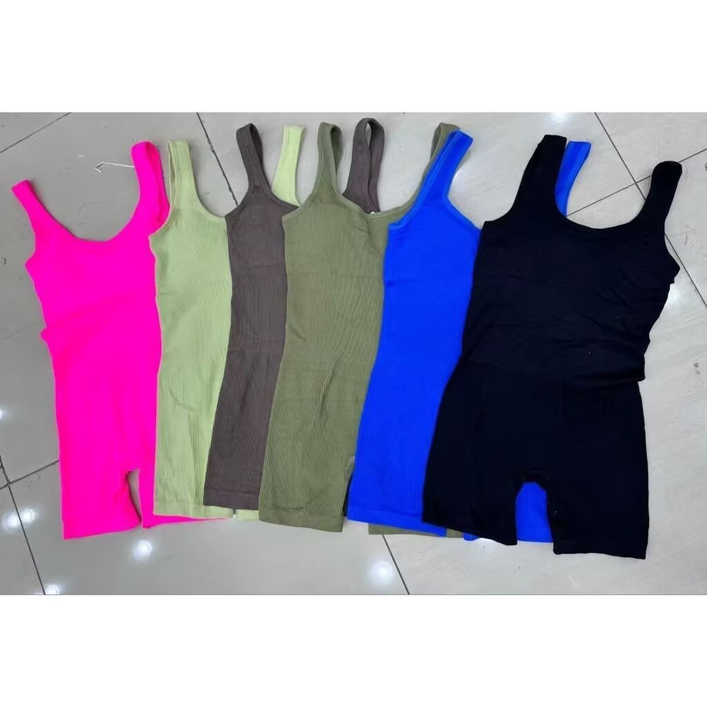 Macacão Esportiva Academia Yoga Trendy Tie dye impressão total Levanta Bumbum