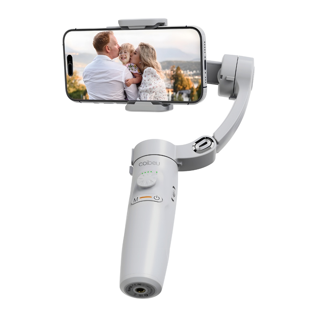 COIBEU Estabilizador De Vídeo Portátil Gimbal Dobrável De 3 Eixos VlogSelfie Stic Yuntai