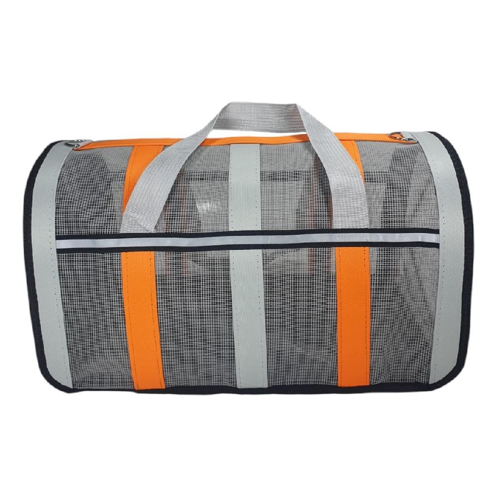 Mala De Transporte Para Pet Cães Gatos Porte Médio Reforçada