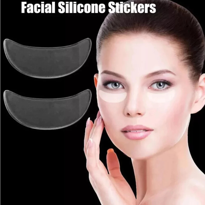 Adesivo Supérbia Silicone Rugas Olhos E Bigode Chinês C/2un