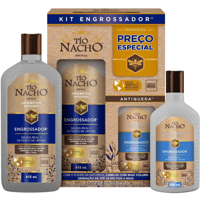 Kit Promoção Tio Nacho Engrossador Shampoo 415ml