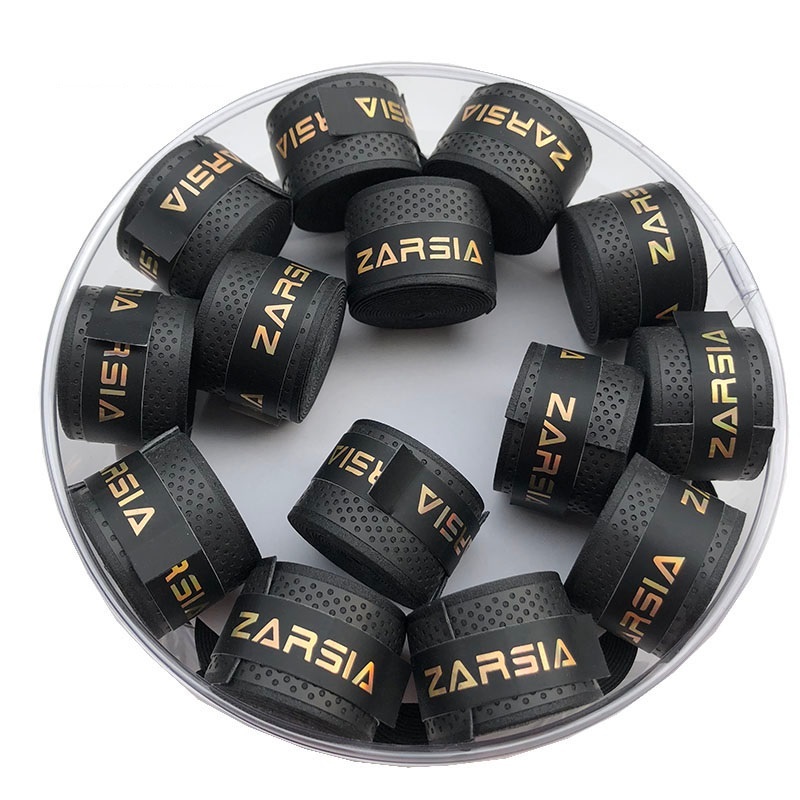 Kit 3 Overgrip Preto Raquete Tenis Beach Tennis Padel Badminton Fita Grip