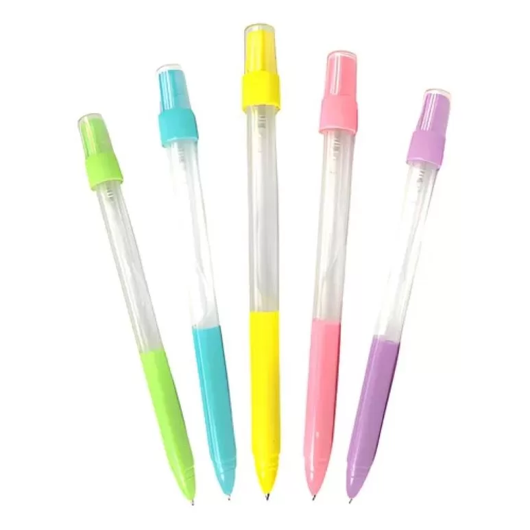 kit  12 canetas com spray borrifador