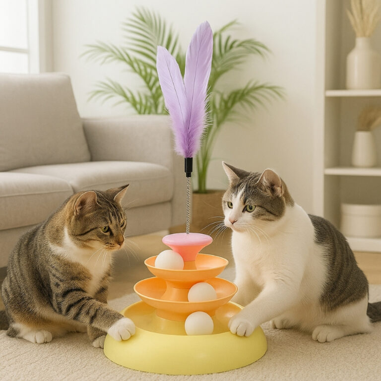 Brinquedo Interativo Pet Torre Para Gatos Interati