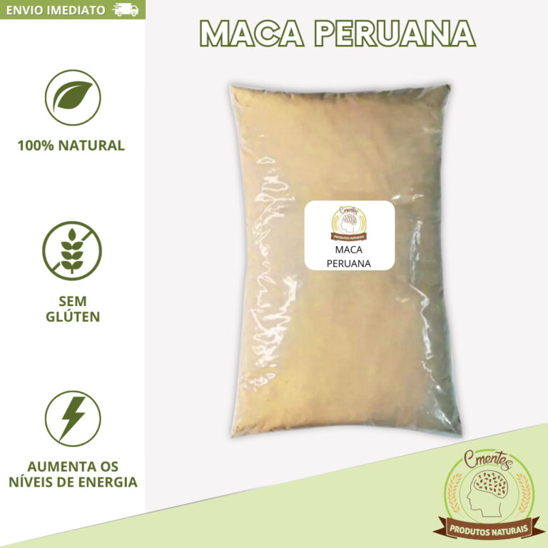 Maca Peruana Suplemento Natural em Pó Premium 100