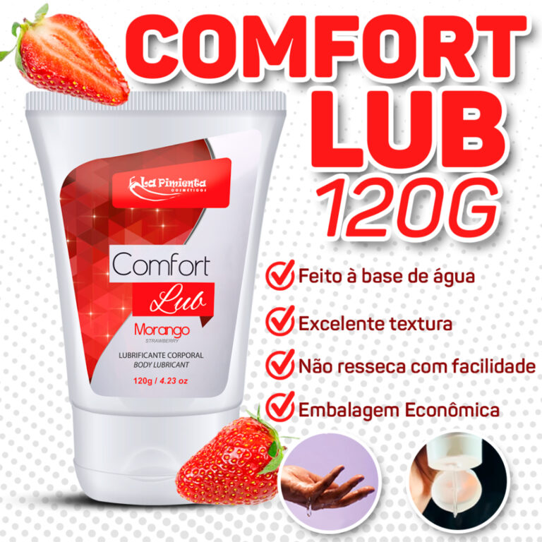 LUBRIFICANTE COMFORT 120 SENSAÇÃO AGRADÁVEL PAR