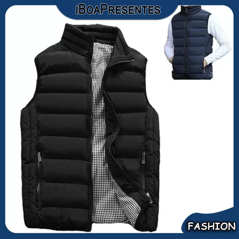 Colete Country Masculino Bomber Puffer Acolchoado
