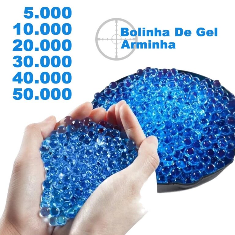 Kit 5 10 20 30 40 50 Mil Bolinha De Gel 7mm Cresce