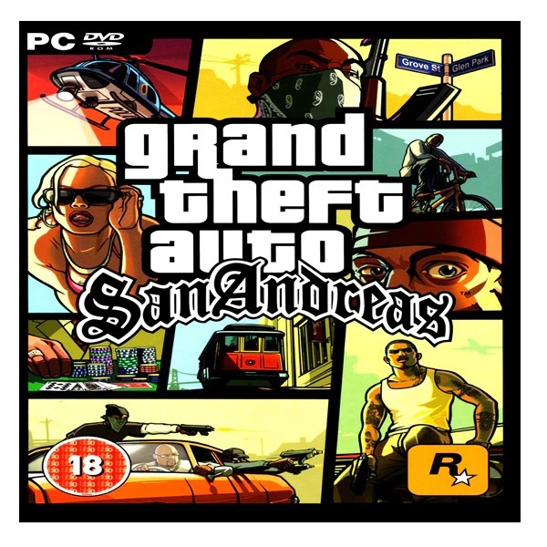 GTA Grand Theft Auto San Andreas – Jogo Comp