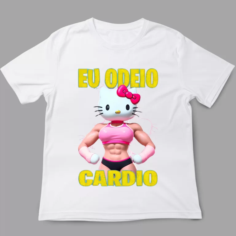 Camiseta Academia Treino | Hello Kitty – Eu 