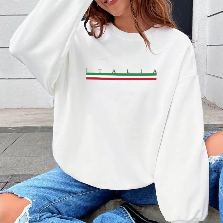Moletom Algodão Grosso Gola Redonda Blusa de Frio