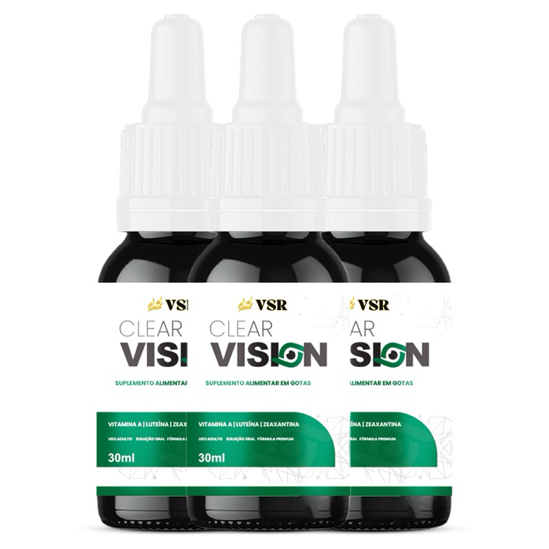 Clear Vision 90ml Original – 3un – Loja Oficial