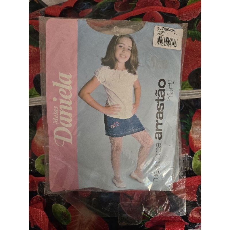 Carnaval festas meia calça infantil branco