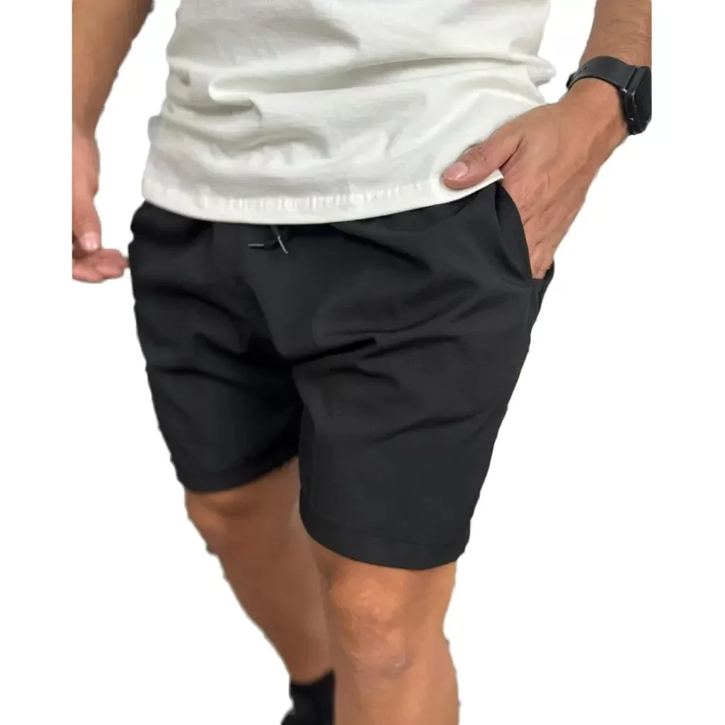 Bermuda Masculina Mauricinho Praia Elástico Verão