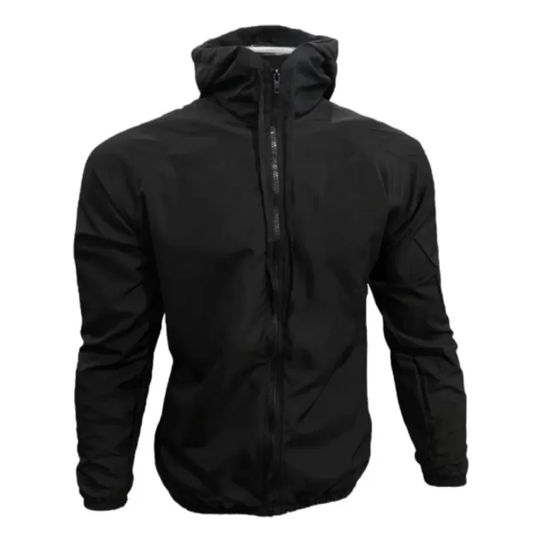 Jaqueta Corta Vento Forro Capuz Sem Marca Masculin