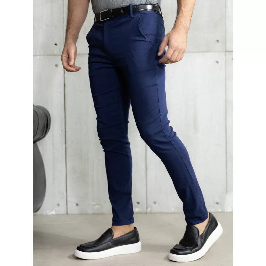 Calça Social Alfaiataria Slim Masculina Skinny Esporte Fino Calça Masculina Calça Trabalho