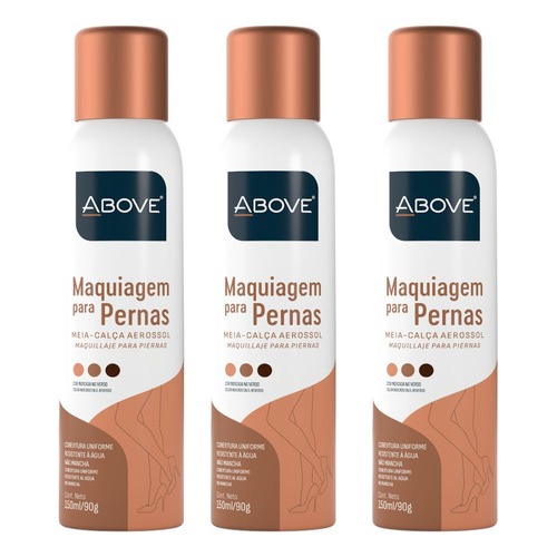 Above Maquiagem Para Pernas Meia-calça Aero 150ml