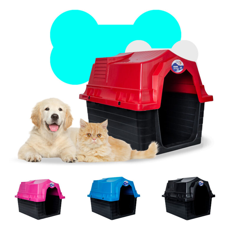 Casa Casinha Para Cães Cachorro Unishop N 4 Prote