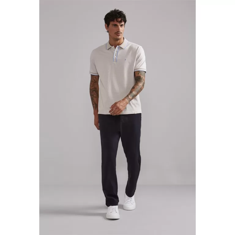 Camisa Polo Comfort Malha – Marrom Craft / B