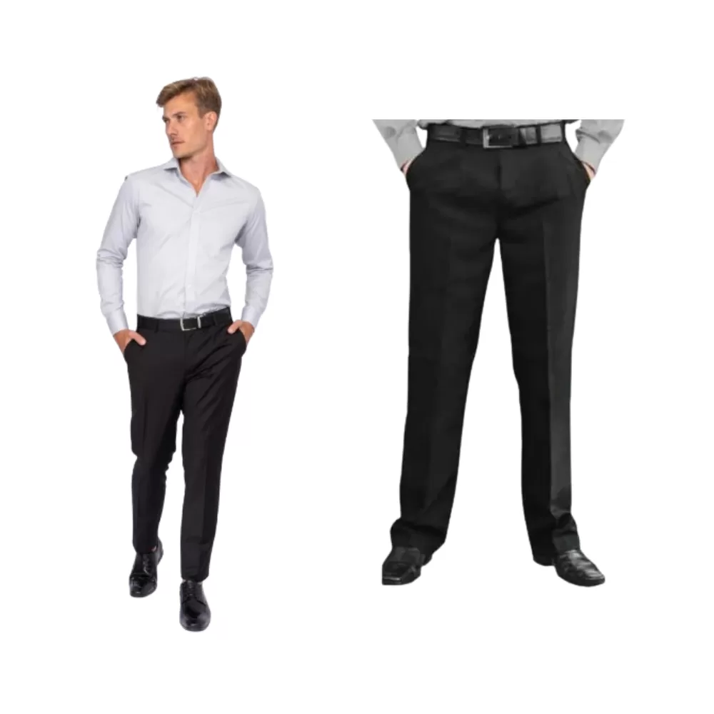 Calça Social Masculina Oxford Premium Tradicional Executivo