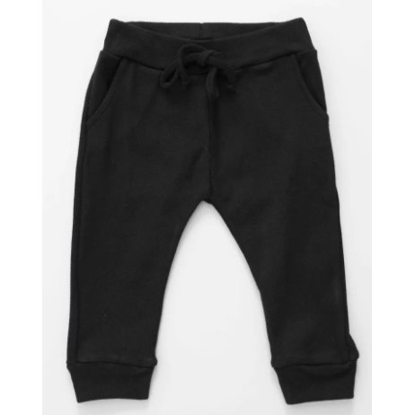 Calça Bebê Suedine Jogger Preto Rn ao GG 6622-C4