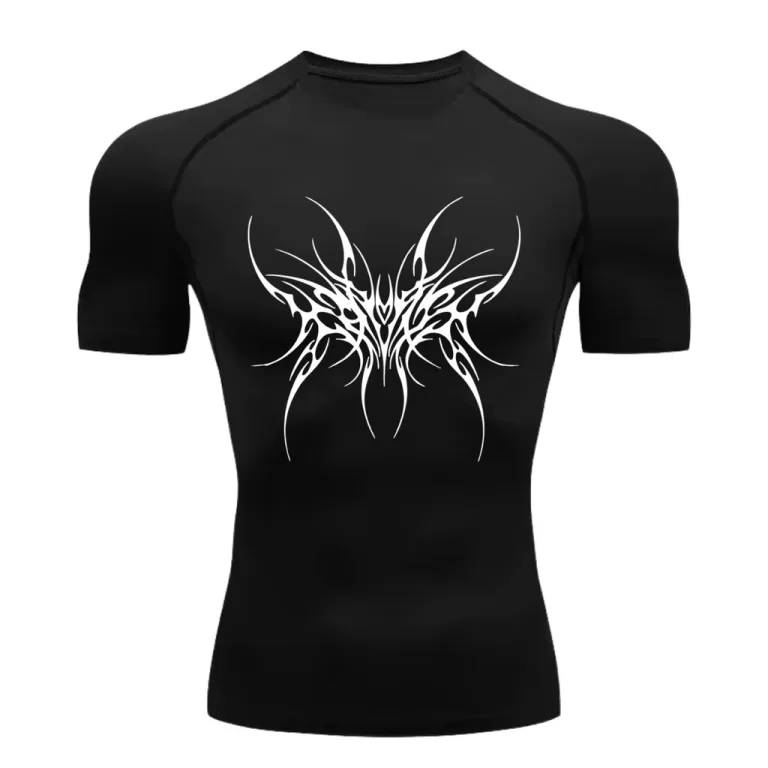 Camiseta Compressão Proteção Uv Estampada Na Fr