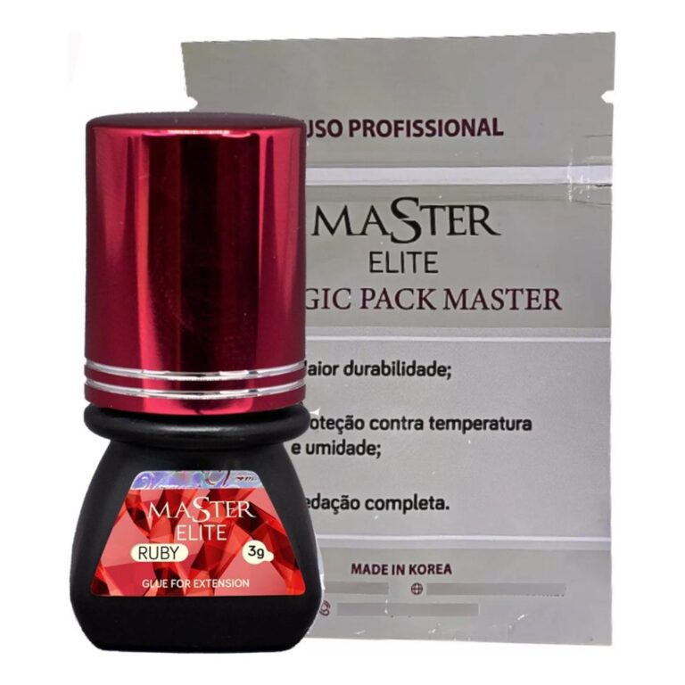 Cola Ruby Master Elite 3ml Para Extensão De Cíli