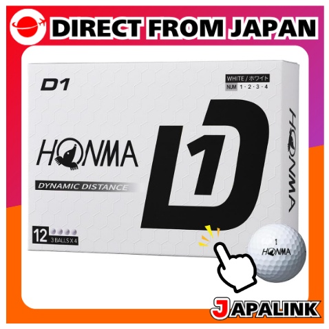 HONMA 1 dúzia (12 bolas) Bola certificada de golf