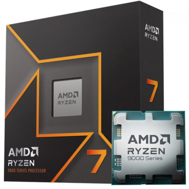 Processador AMD Ryzen 7 9700X 3.9GHz 40MB Sem Cool