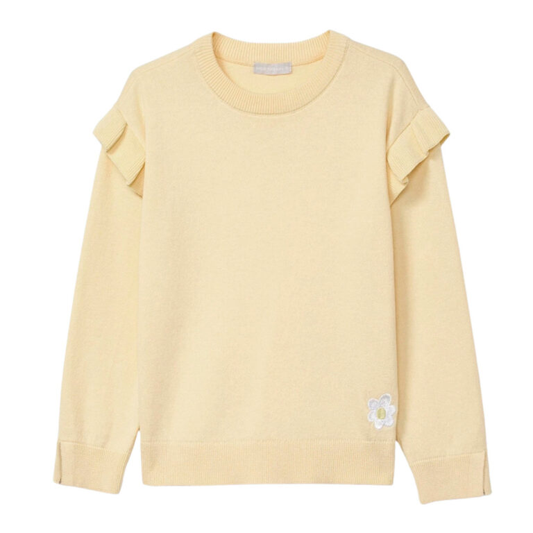Blusa Hering Amarelo Infantil Menina Toddler Em Tr